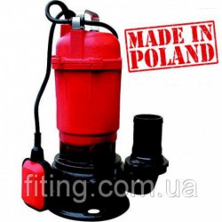 Насос фекальний 1,1 кВт (10 м/год – 12 м.) Optima WQD 10-12 (Польща)