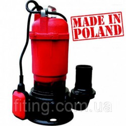 Насос фекальний 1,3 кВт (10 м/год/15 м.) Optima WQD 10-15 (Польща)